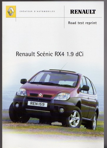 Renault scenic rx4 dci - scenic, 1.9