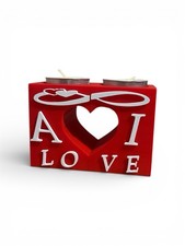 Personalized Love Candle