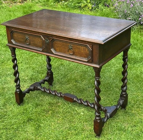 Antique english oak jacobean - english,