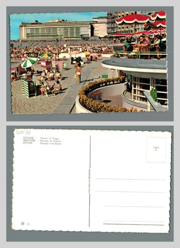 Postcard ostend kursaal and - kursaal,