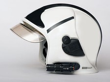 Fire Service Helmet Torch & Bracket to Suit MSA Gallet Torch Mount Bracket