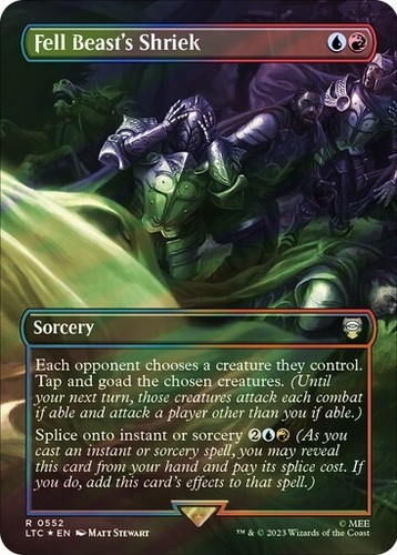 Fell beast shriek - beast's,