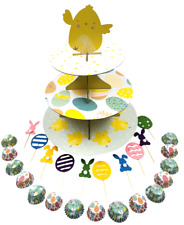 3 Tier Easter Cupcake Stand
