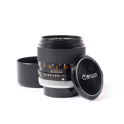 Canon lens 100 - fd, s.s.c