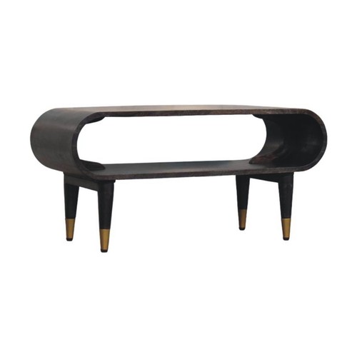 Curved edge media unit - media,