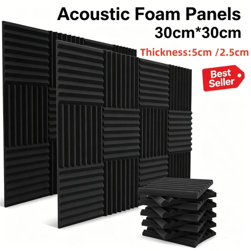 12pcs acoustic foam - acoustic, wall