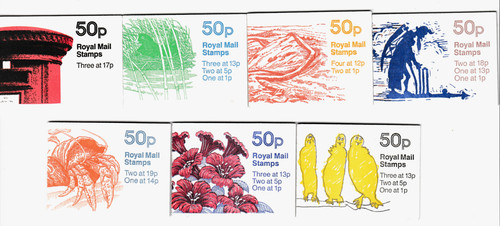 50p folded booklets - gb,