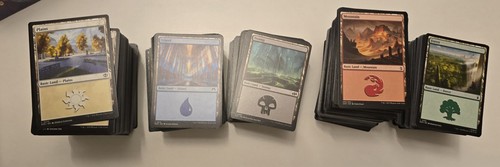 100 mtg basic lands - 100,
