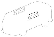 Seal Kit, Westfalia Louvre Window VW T2 Bay 231898413 Top Quality