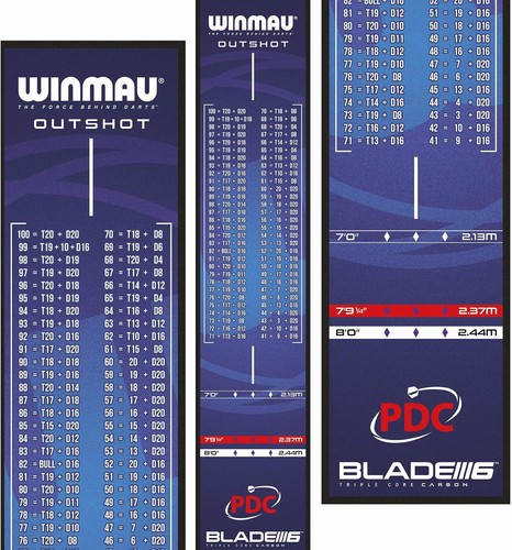 Winmau darts oche mat floor - winmau,