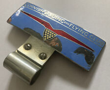 Original Cornish Gliding and Flying Club Classic Car Badge Auto VSCC Etc RARE