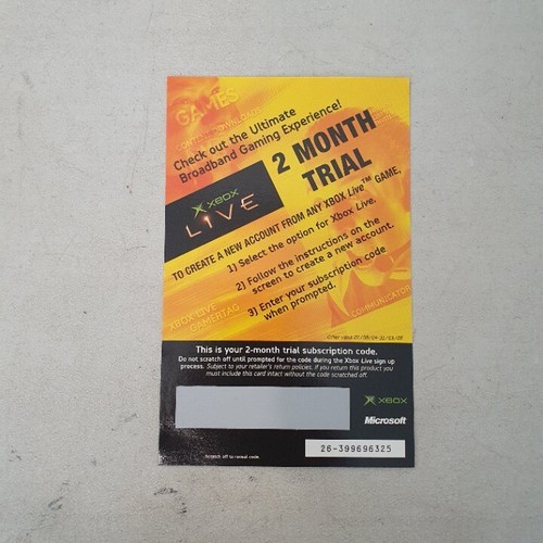 Xbox live month - 2,
