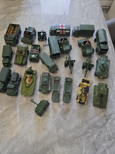 Vintage diecast military job - vintage,