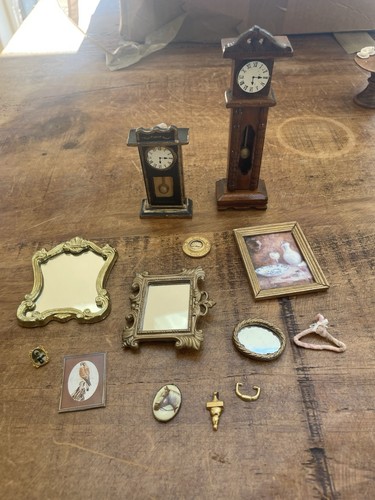 Dolls house grandfather - house,