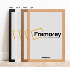 A1 A2 A3 A4 Photo Frames | Black White Oak Walnut | Wall or Tabletop Display