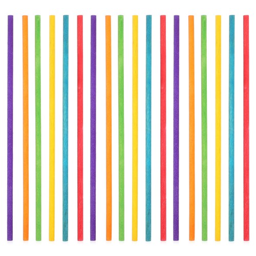 50pcs colorful rhythm sticks - colorful,
