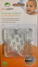 Corner Cushions Transparent Protectors 4 X Baby/Child Desk Table Corner Protect
