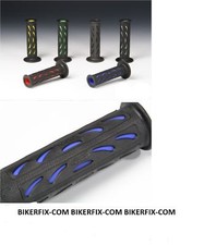 FITS SUZUKI GSXR1300 HAYABUSA GRIPS BLUE / BLACK