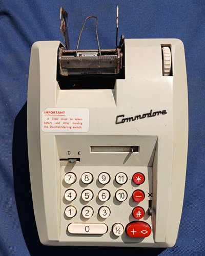 Commodore mechanical adding - commodore,