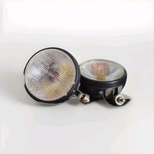 Pair Of Cibie Oscar + Plus Original Asymmetric Fog Lights For Vintage Cars