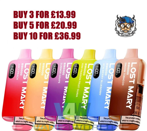 Lost mary bm6000 rechargeable - lost,