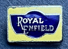 MOTORCYCLE Pin Badge ROYAL ENFIELD