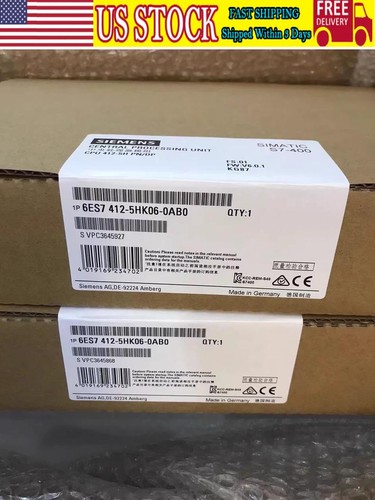 New siemens 6es7412 5hk06 - new,