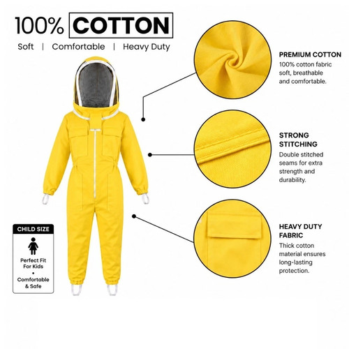Kids beekeeping suit cotton - kids,