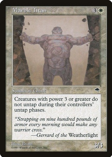 Marble titan magic the - magic,