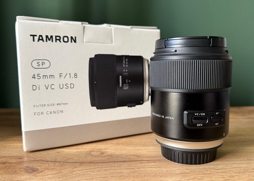 Tamron 45mm di vc - tamron, f1.8