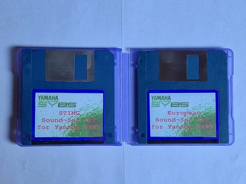 Yamaha sy85 floppy - yamaha, disks