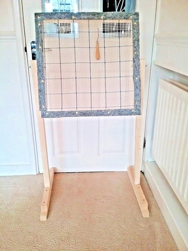 Rug hooking frame punch - hooking, /