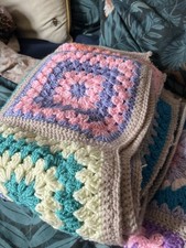 Hand Knitted Crochet Blanket