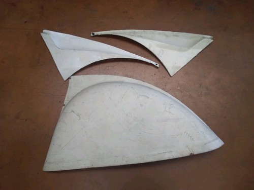 Citroen 2cv left rear mudguard - left,