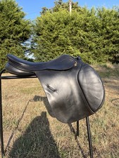 Black Country Saddlers Jumping/Event Saddle, 17’1/2” Narrow, Black
