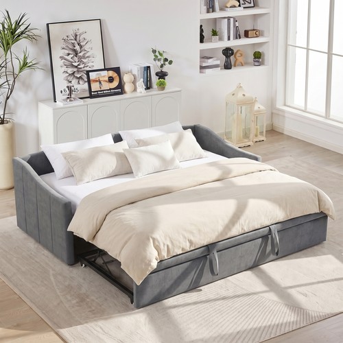 3ft 6ft convertible sofa - convertible, bed