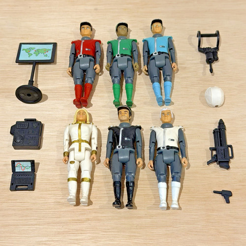 Captain scarlet figures - captain, 3.75"