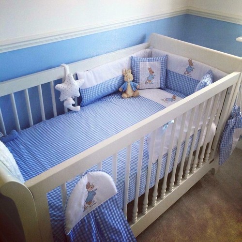 Peter rabbit nursery set cot - peter, set.