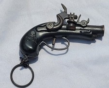 Vintage Bluebeards Flintlock Cap Gun Keychain Toy Key Ring  House Car Nostalgia 