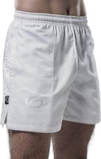 Rugby Shorts White Durable Cotton Drawstring Professional Quality Brand Optimum