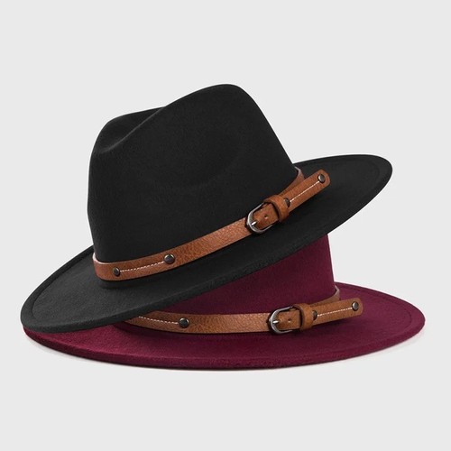 Wool fedora hat - fedora, men