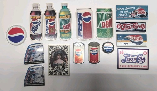 Pepsi cola magnets - lot, 16