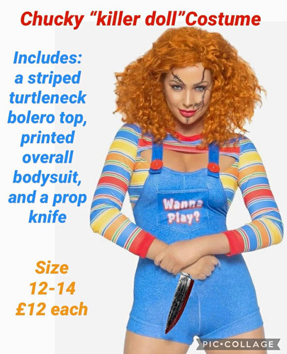 Womens chucky killer doll - womens,