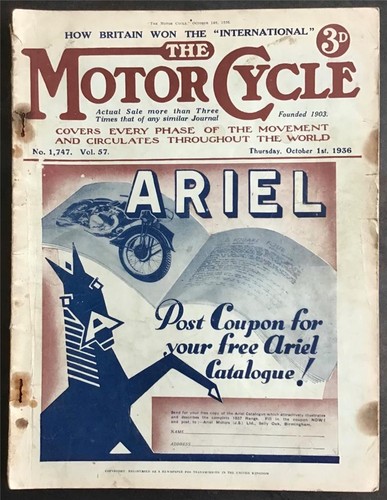 The motor cycle magazine - the, 1