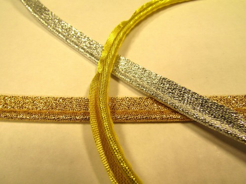Gold silver flanged - 3,