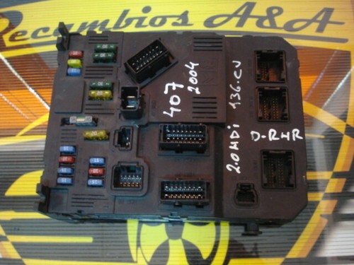 Bsi fuse box peugeot 407 - peugeot,