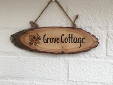 Personalised Wooden Sign Name