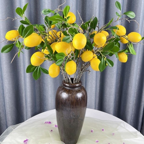 Artificial lemon fruit - artificial,