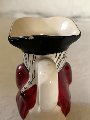 Ceramic toby jug - toby, character