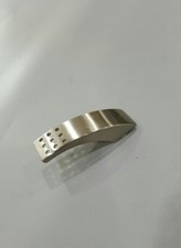 2 X DIMPLED BRUSHED NICKEL